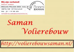 Volière bouw Saman